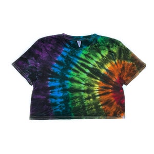 The Prism Tie Dye Crop Top
