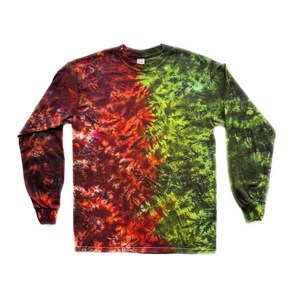 The Hot Stuff Long Sleeve Tie Dye T Shirt