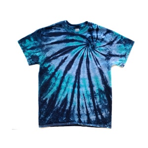 The Blue Christmas Tie Dye Shirt short Sleeve & Long Sleeve - Etsy