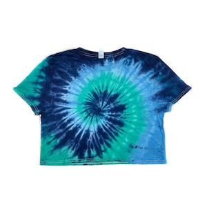 The Tidal Wave Tie Dye Crop Top