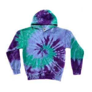 The Dragon's Tail Tie Dye Hoodie image 1