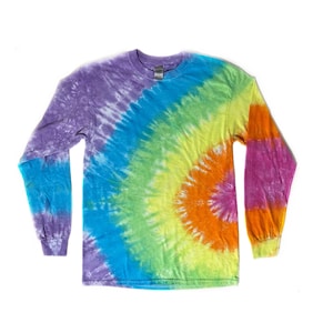 The Lightweight Long Sleeve Tie Dye Shirt