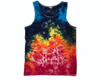 Das Arizona Himmel Unisex Tie Dye Tank Top