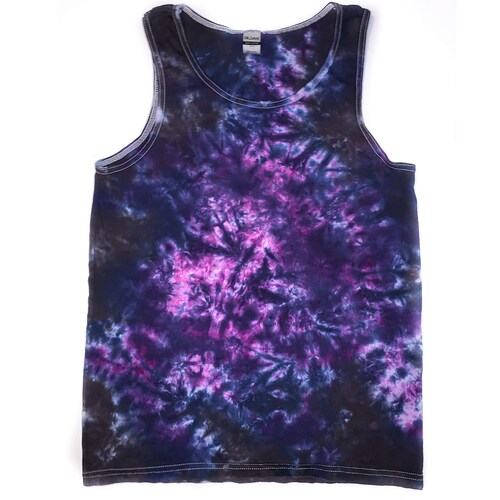 The Deep Space Tie Dye Ladies Tank Top - Etsy