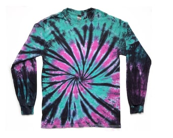 The Ferris Wheel Tie Dye Long Sleeve T Shirt