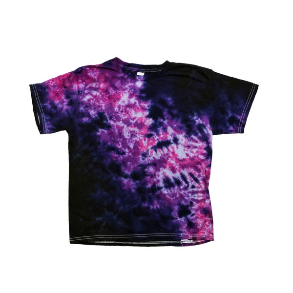 Tie Dye Toddler T-Shirt 3T - 100% Cotton, Multicolor Eternity Design, Unisex, Gildan By Colortone