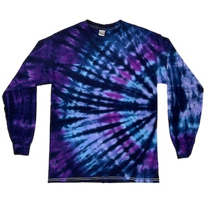 The Stained Glass Long Sleeve Tie Dye T Shirt