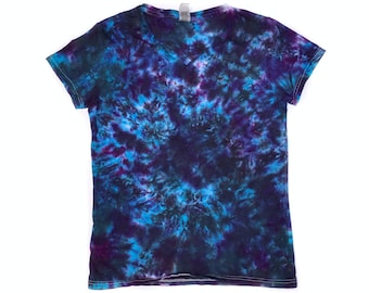 The Neutron Star Ladies V-Neck Tie Dye Short Sleeve