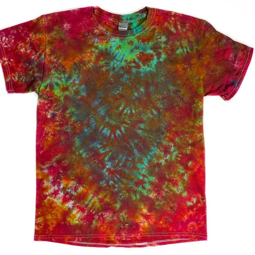 The All Out Rainbow Tie Dye T Shirt short Sleeve & Long | Etsy