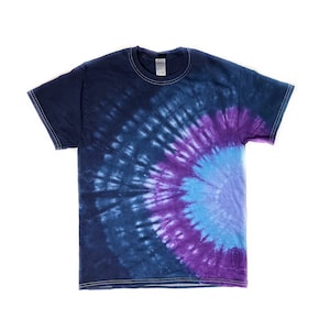 The Tanzanite Tie Dye Shirt Short Sleeve & Long Sleeve image 1