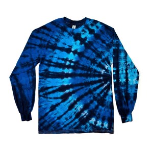 The Himalayas Long Sleeve Tie Dye T Shirt