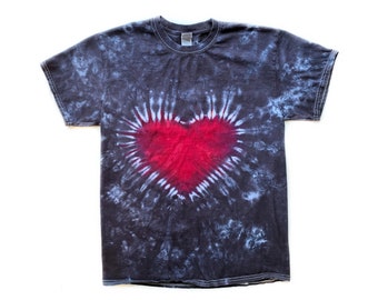 Koszula tie-dye „The Heart Of Glass” (krótki i długi rękaw)