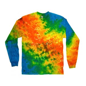 The Weatherman Long Sleeve Tie Dye T-Shirt
