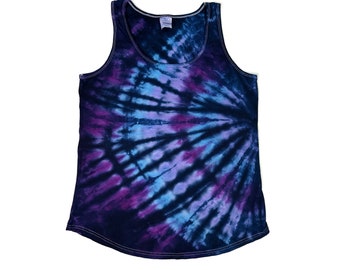 The Stained Glass Tie Dye Ladies Tank Top