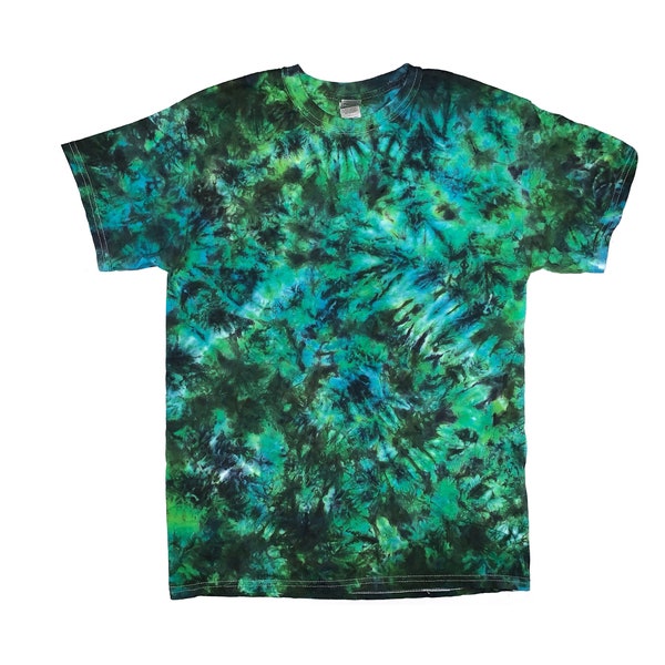 Koszulka z nadrukiem tie-dye „The Emerald City” (krótki i długi rękaw)