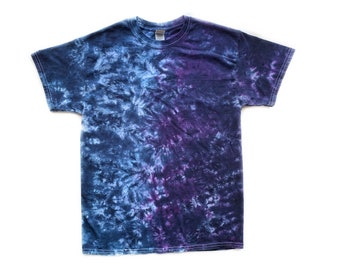 【SATIIIZ】Defen Lettering Dyeing Long Sleeve T-Shirt Pretty Lights Tie Dyed Long Sleeve Shirt - Etsy