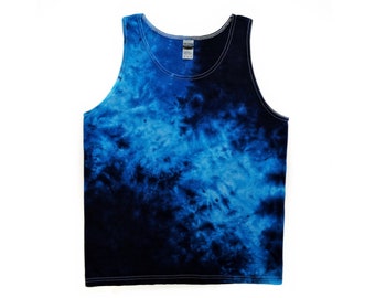 The Lightning Storm Unisex Tie Dye Tank Top
