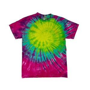 High Voltage Tie Dye T-shirt (kortärmad och långärmad)