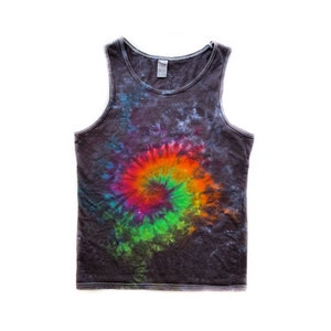 The Black Hole Unisex Tie Dye Tank Top