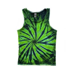 The Four Leaf Clover Unisex Tie Dye Tank Top