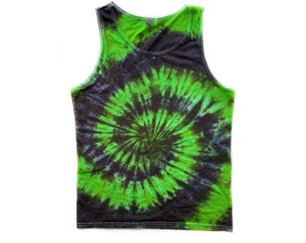 The Green Mamba Unisex Tie Dye Tank Top