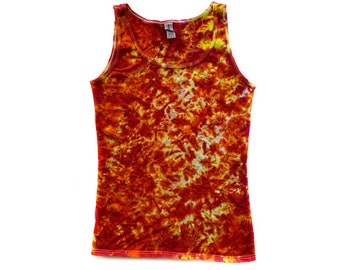 The Inferno Tie Dye Ladies Tank Top