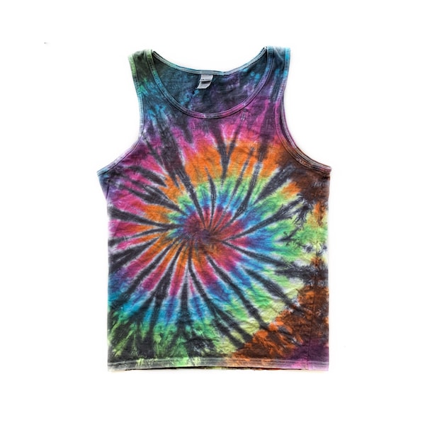 The Psychedelic Relic  Unisex Tie Dye Tank Top