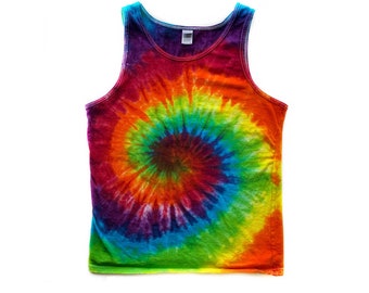 The Classic Unisex Tie Dye Tank Top