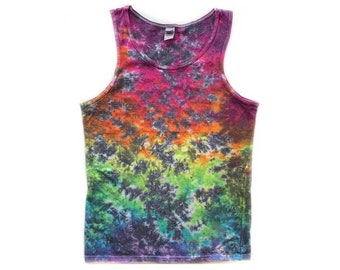 The Rain Cloud Unisex Tie Dye Tank Top