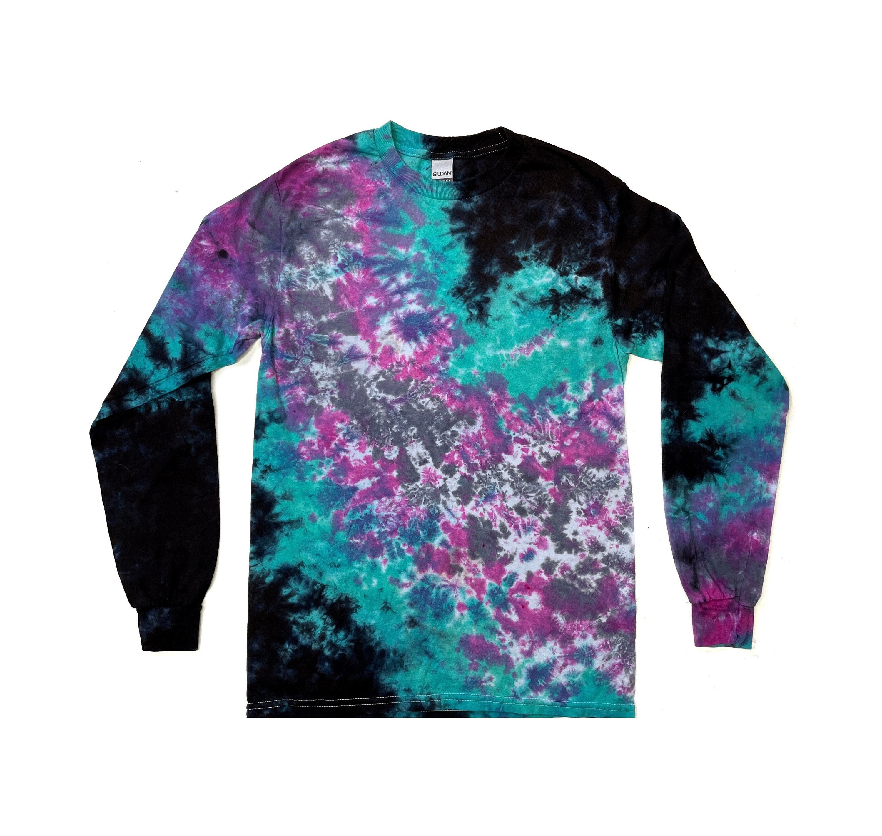 Das Space Cadet Langarm Tie Dye T-Shirt