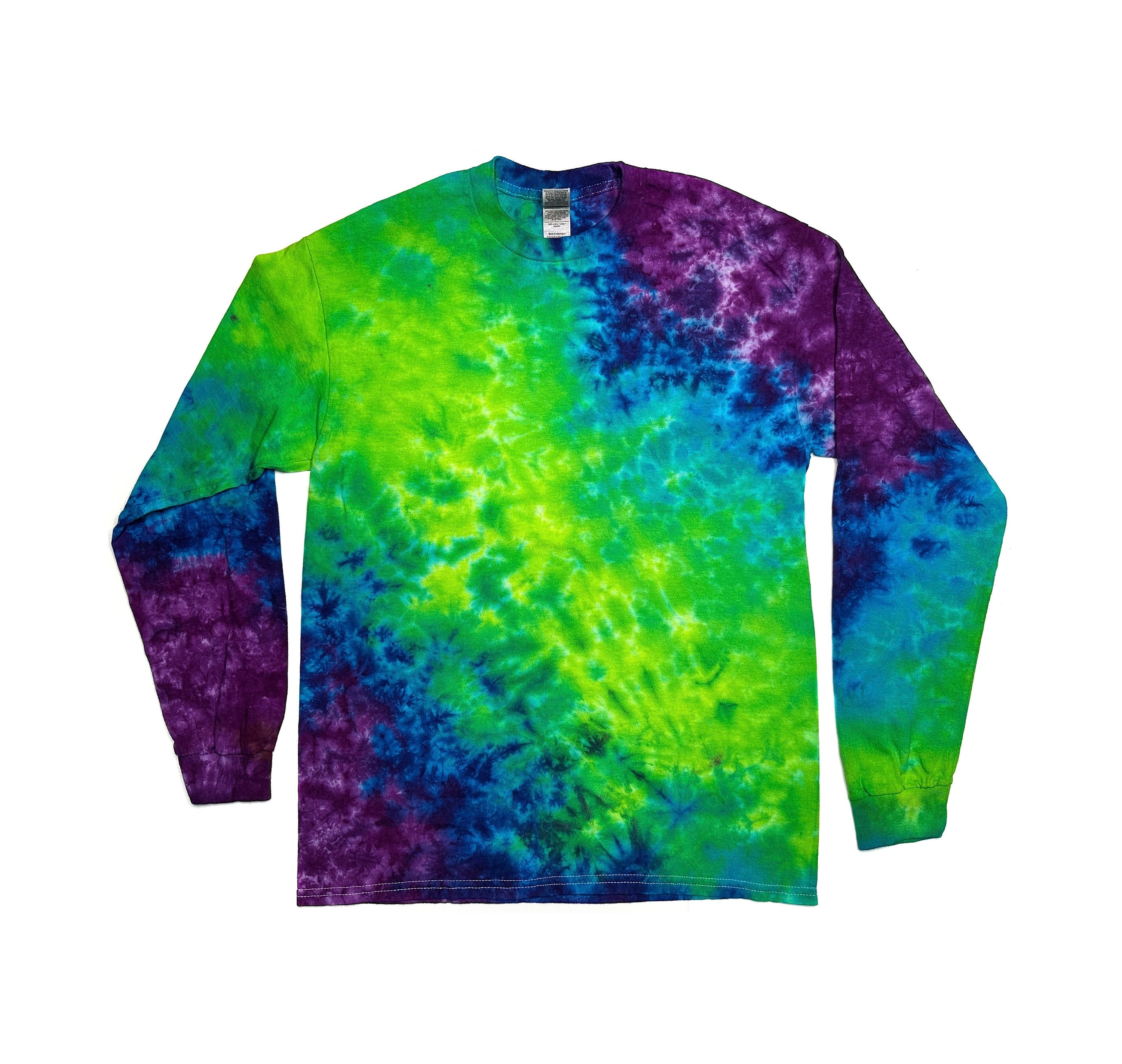 tie dye western shirt