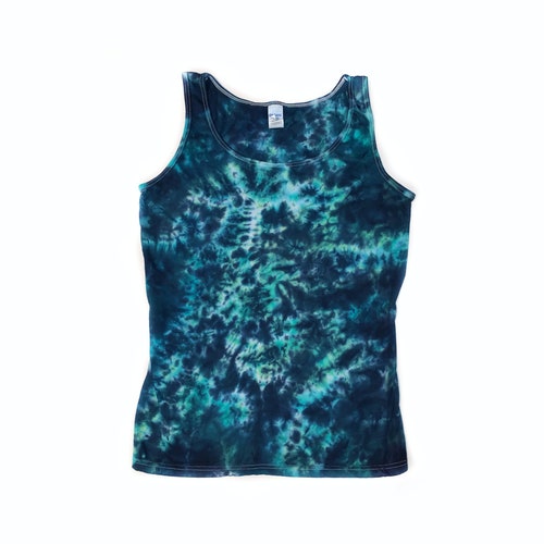 The Wisteria Tie Dye Ladies Tank Top - Etsy