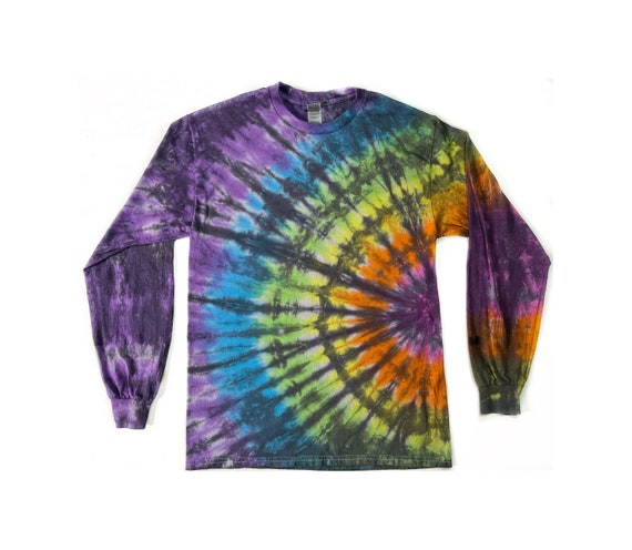 The Hippie Mississippi Long Sleeve Tie Dye T Shirt - Etsy