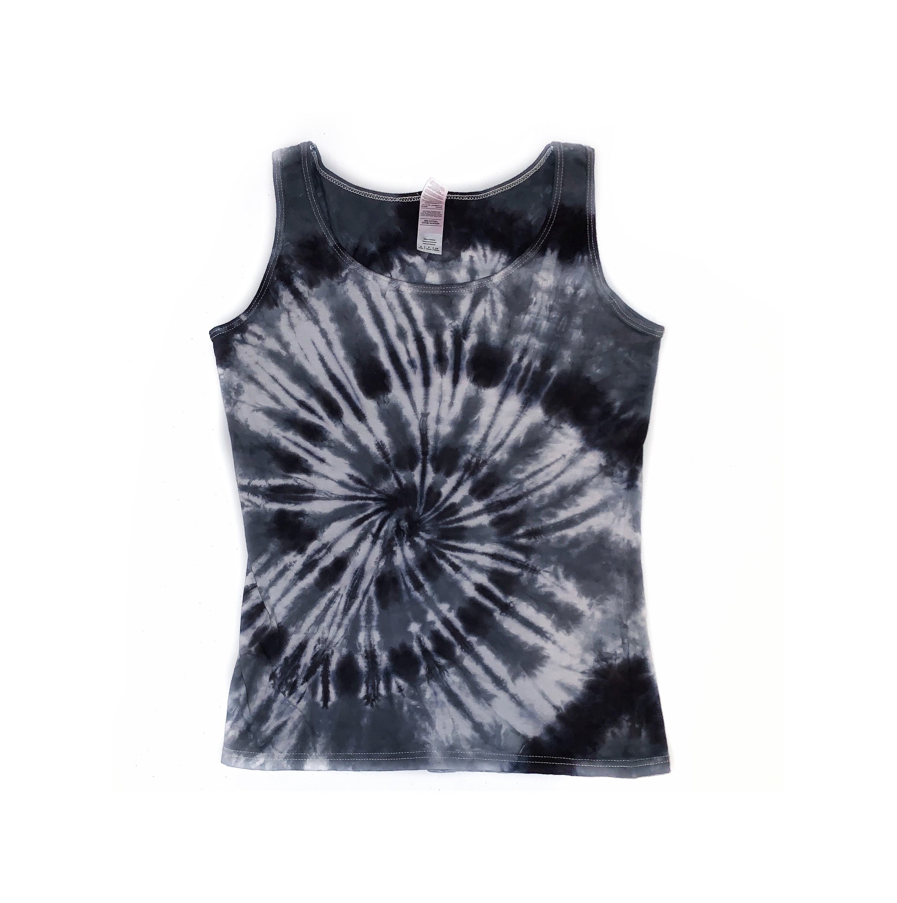 The Storm Cloud Tie Dye Ladies Tank Top - Etsy