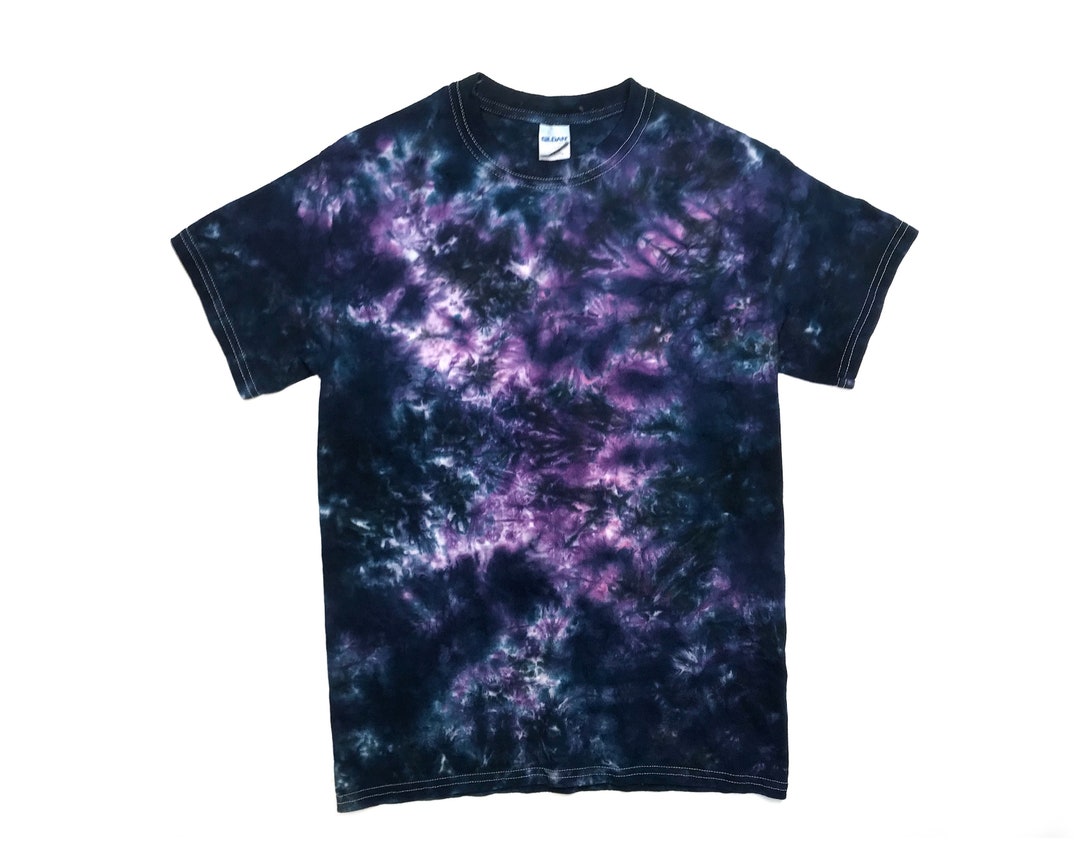 The Deep Space Tie Dye T Shirt short Sleeve Long Sleeve Etsy