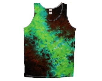 The Horticultural Reset unisex tie-dye tanktop