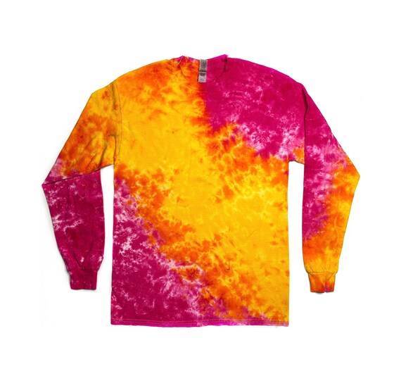 The Stop, Drop, and Roll Long Sleeve Tie Dye T-shirt - Etsy
