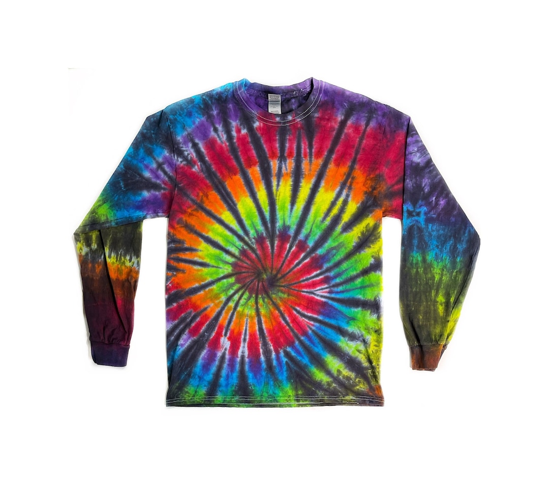 The Cosmos Tie Dye Long Sleeve T Shirt - Etsy