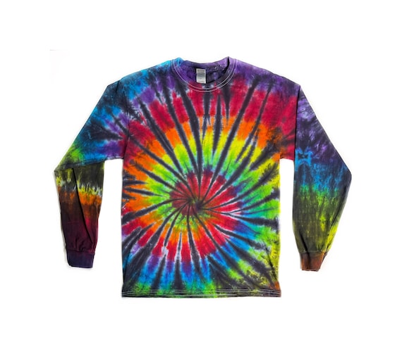 The Cosmos Tie Dye Long Sleeve T Shirt - Etsy Hong Kong