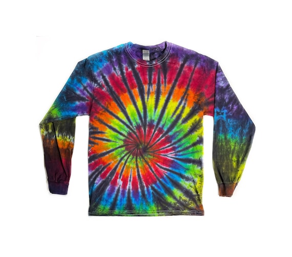 The Cosmos Tie Dye Long Sleeve T Shirt - Etsy