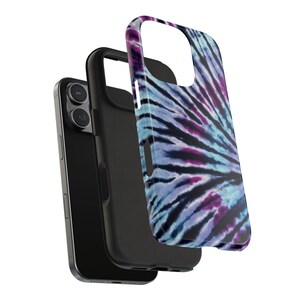 The Stained Glass Tie Dye Phone Case image 3