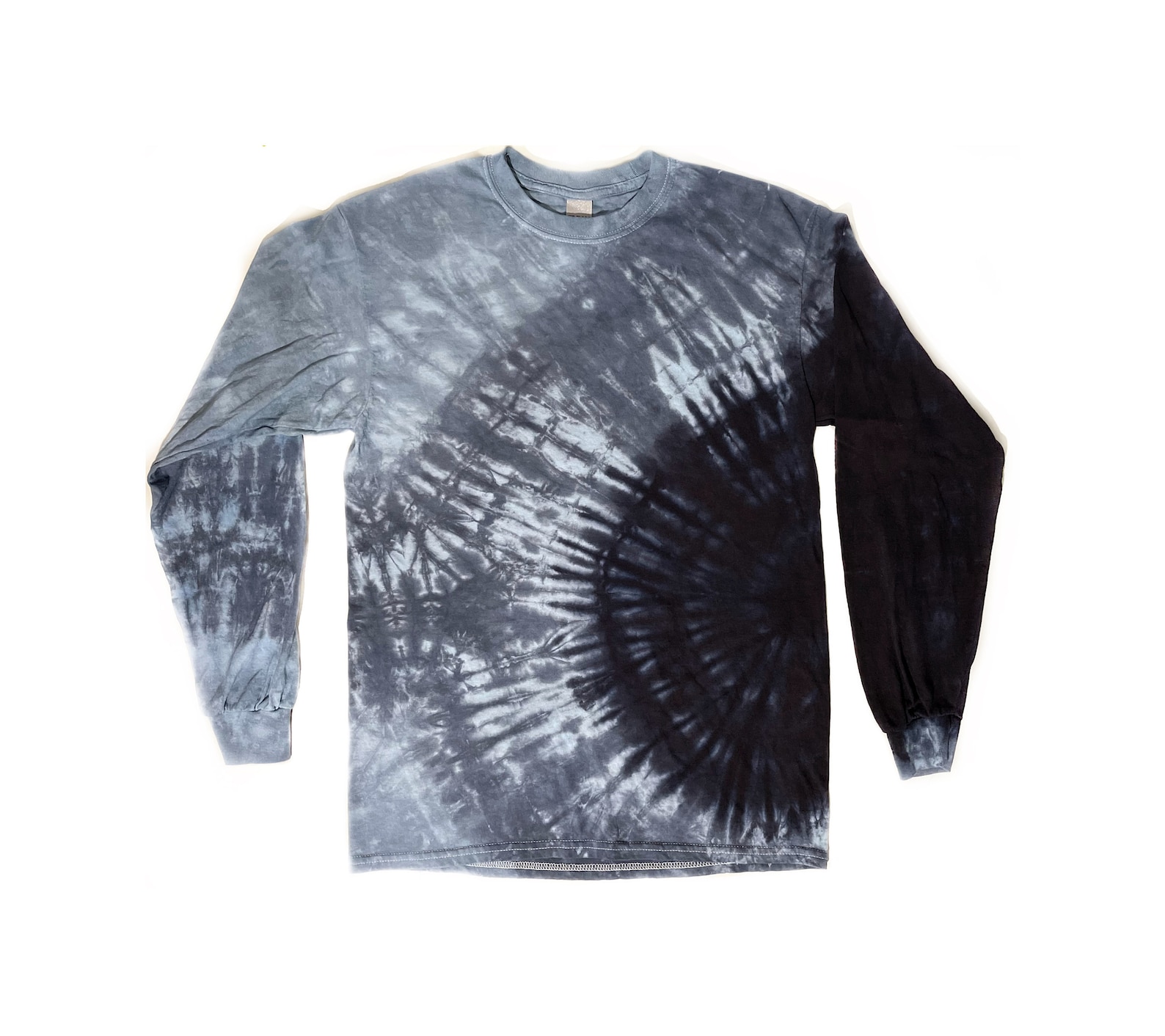 The Salt and Pepper Long Sleeve Tie Dye Shirt Etsy UK