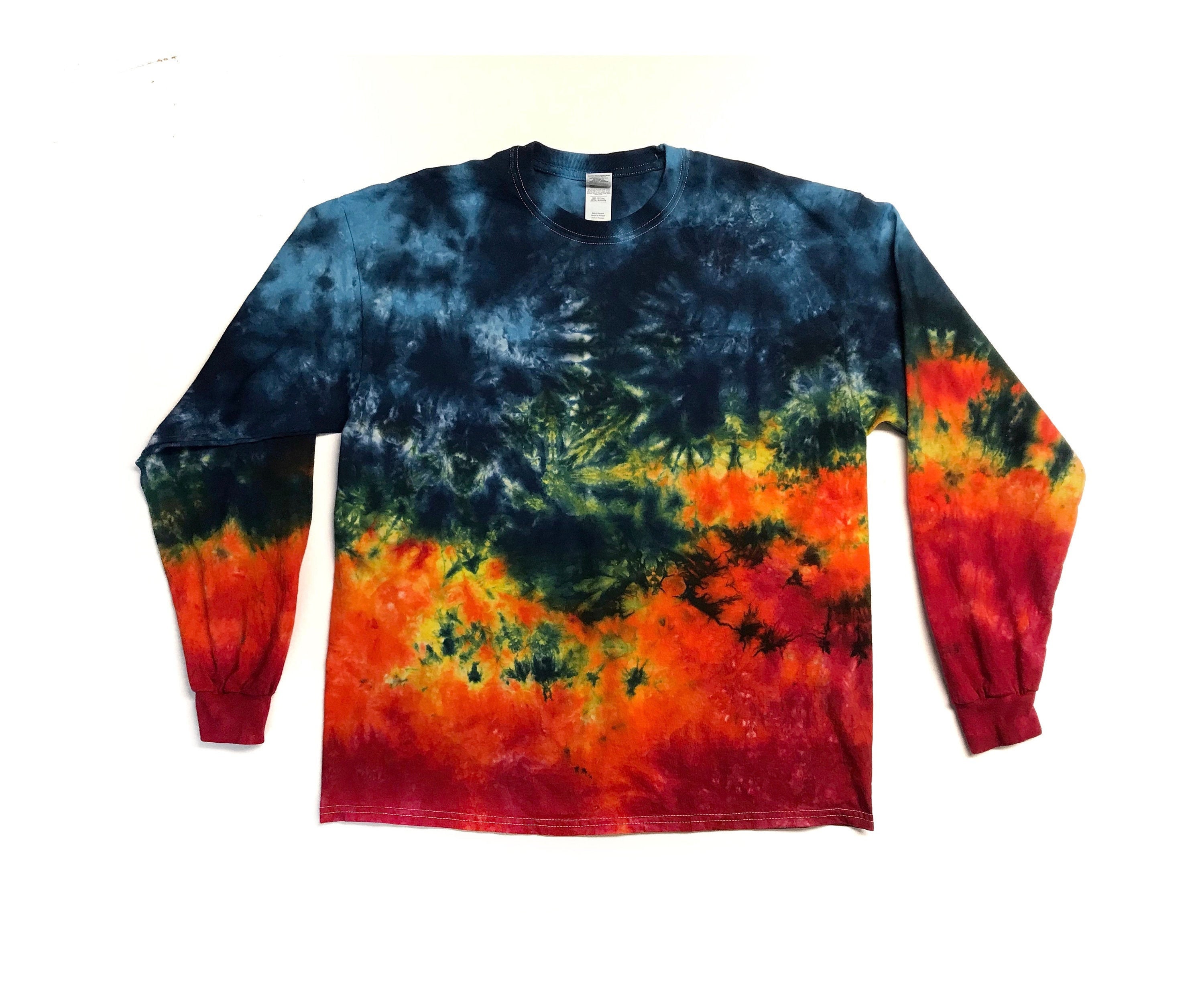 The Arizona Sky Long Sleeve Tie Dye T Shirt - Etsy
