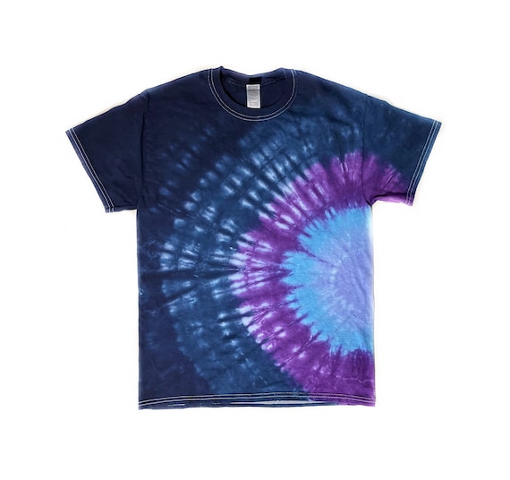 The Tanzanite Tie Dye Shirt (short Sleeve & Long Sleeve) - Etsy