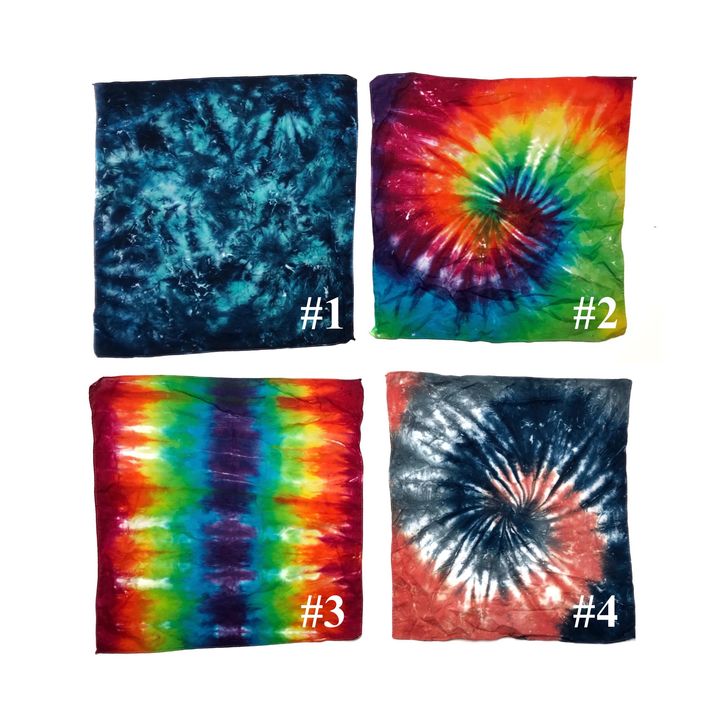 tie dye bandana