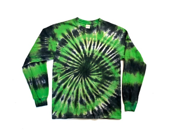 The Green Mamba Long Sleeve Tie Dye T Shirt - Etsy