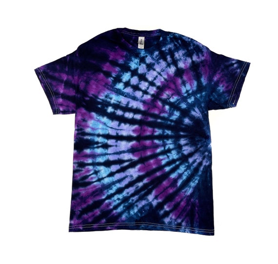 The Stained Glass Tie Dye T Shirt (short Sleeve & Long Sleeve) - Etsy