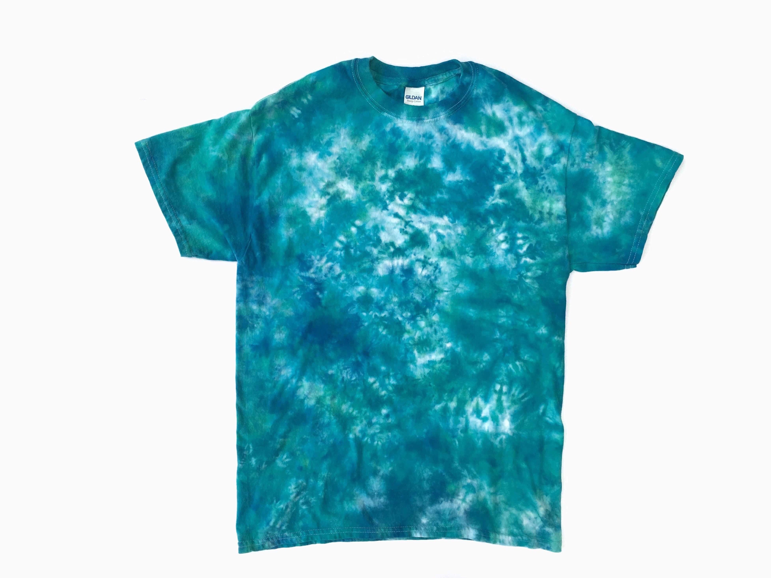The Caribbean Tie Dye T Shirt (short Sleeve & Long Sleeve) - Etsy