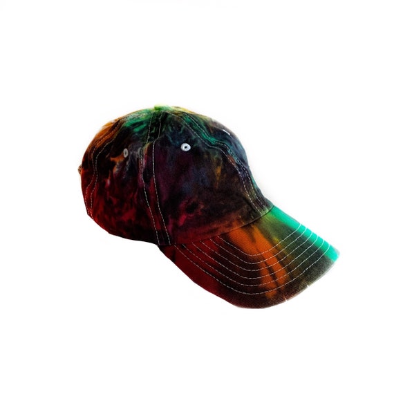 The Cosmos Tie Dye Baseball Cap - Etsy