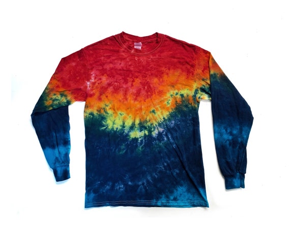 The Reverse Arizona Sky Long Sleeve Tie Dye T Shirt - Etsy